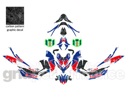 HONDA Forza 350 Full Decal Vinyl Kit (1-1.Red B)
