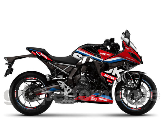 SUZUKI GSX-8R Full Graphic Vinyl Decal Kit (1-1.SERT)