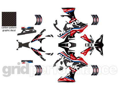 SUZUKI GSX-8R Full Graphic Vinyl Decal Kit (1-1.SERT)