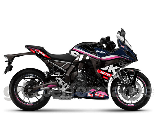 SUZUKI GSX-8R Full Graphic Vinyl Decal Kit (1-5.SERT)