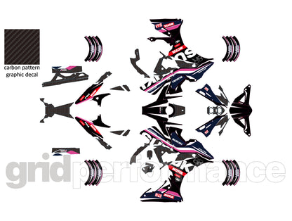 SUZUKI GSX-8R Full Graphic Vinyl Decal Kit (1-5.SERT)