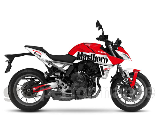 SUZUKI GSX-8S Custom Vinyl Graphic Full Decal Kit (10-1.Marlb)