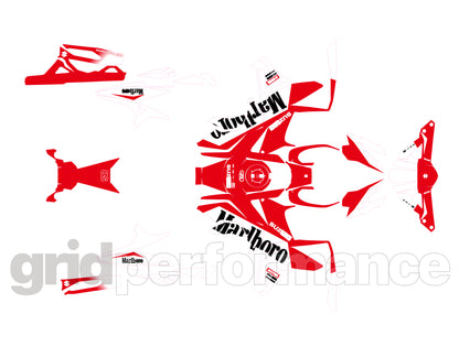 SUZUKI GSX-8S Custom Vinyl Graphic Full Decal Kit (10-1.Marlb)