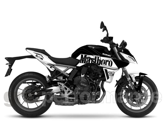SUZUKI GSX-8S Custom Vinyl Graphic Full Decal Kit (10-2.Marlb)