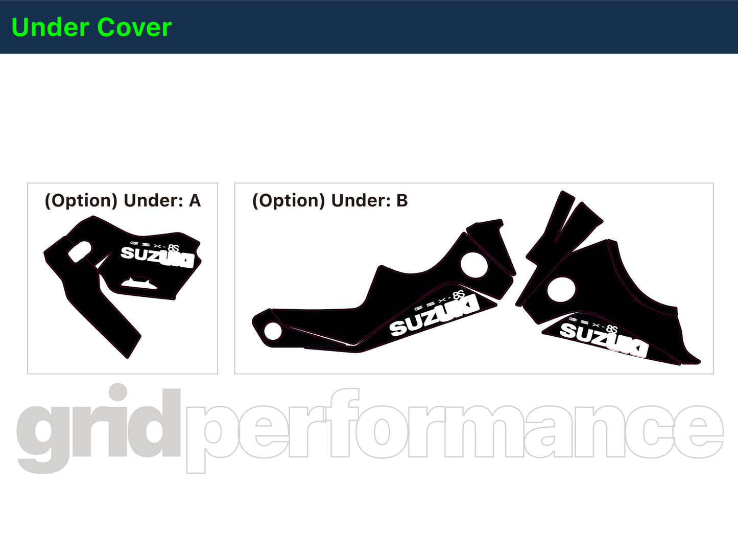 SUZUKI GSX-8S Custom Vinyl Graphic Full Decal Kit (10-2.Marlb)