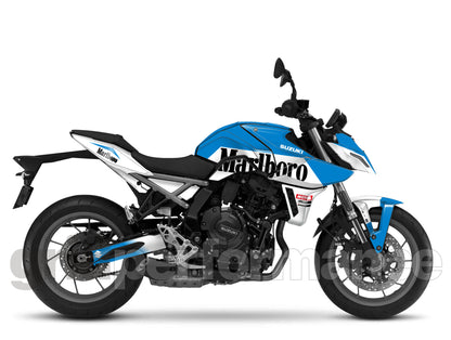 SUZUKI GSX-8S Custom Vinyl Graphic Full Decal Kit (10-3.Marlb)