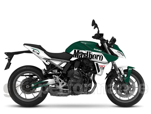 SUZUKI GSX-8S Custom Vinyl Graphic Full Decal Kit (10-4.Marlb)