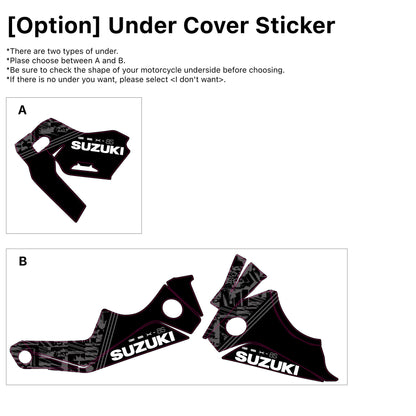 SUZUKI GSX-8S Custom Vinyl Graphic Decal Kit (9-6)