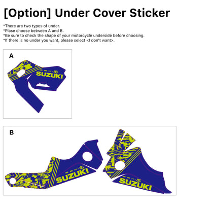 SUZUKI GSX-8S Custom Vinyl Graphic Decal Kit (9-7)