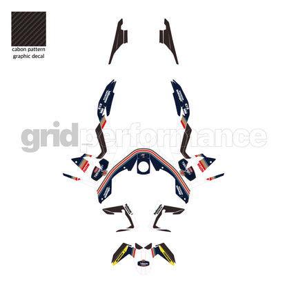 HONDA XL750 Transalp Graphic Decal Sticker Kit (0-0.Roth W)