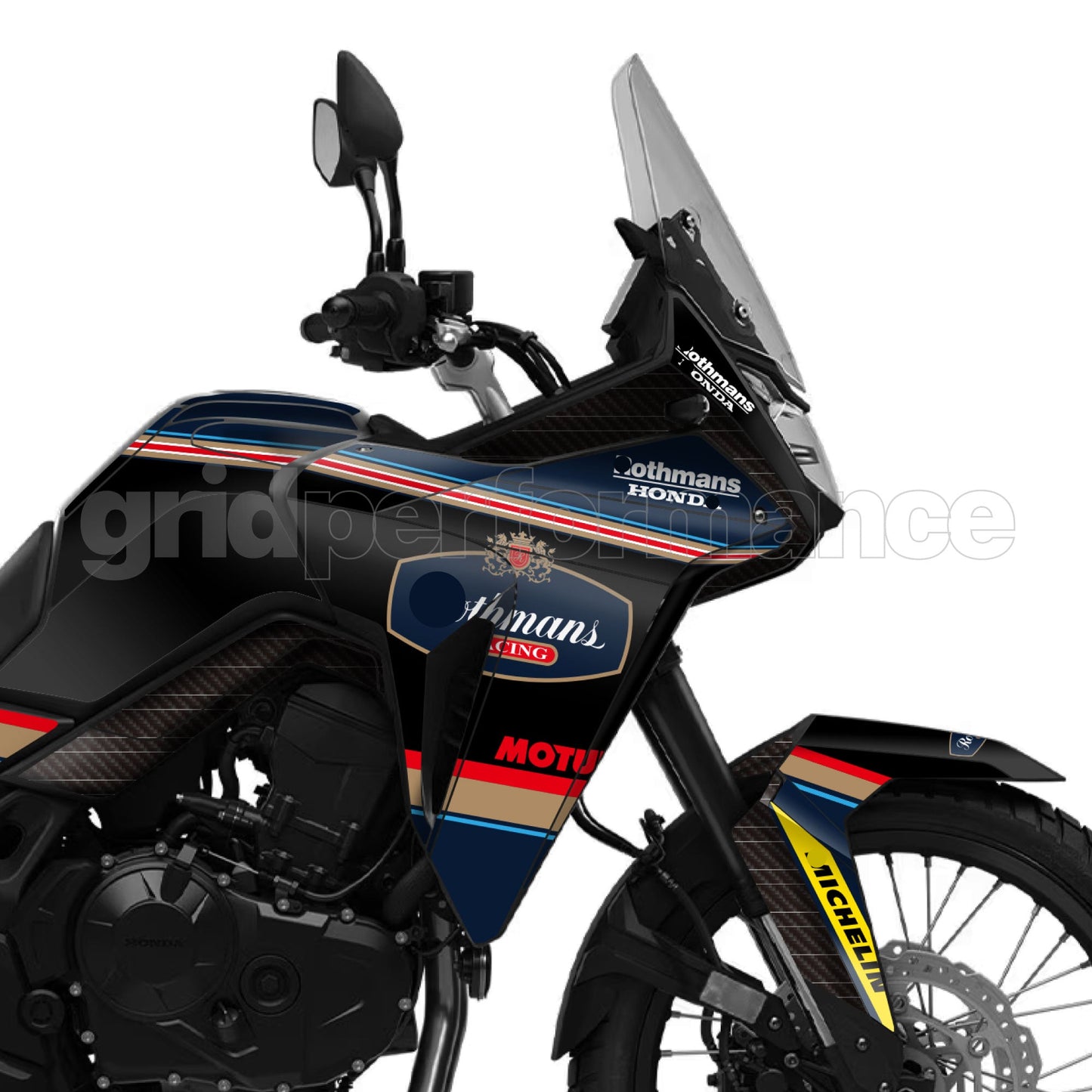 HONDA XL750 Transalp Graphic Decal Sticker Kit (0-1.Roth B)