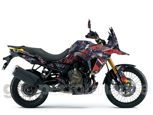 SUZUKI V-Strom 800 DE Graphic Decal Sticker Kit (2-2.Vivid Ops)