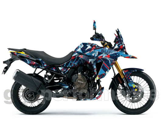SUZUKI V-Strom 800 DE Graphic Decal Sticker Kit (2-3.Vivid Ops)