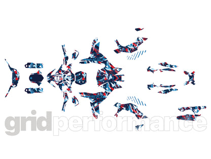 SUZUKI V-Strom 800 DE Graphic Decal Sticker Kit (2-3.Vivid Ops)