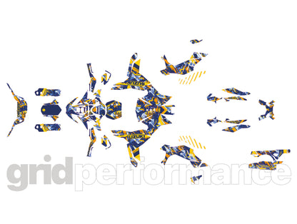 SUZUKI V-Strom 800 DE Graphic Decal Sticker Kit (2-4.Vivid Ops)