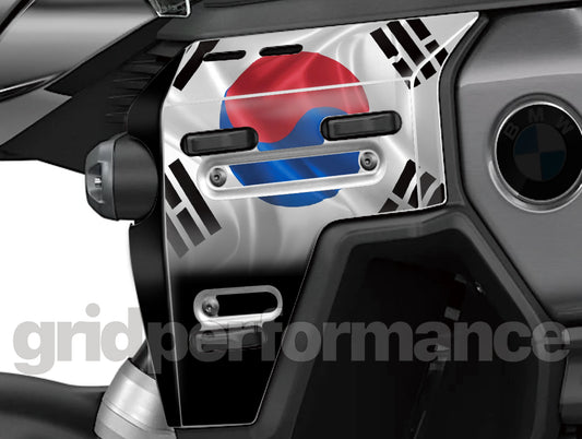 BMW R1300GS ADV Adventure Tank Side Aluminum Graphic Panel Decal (10-1.KOREA)