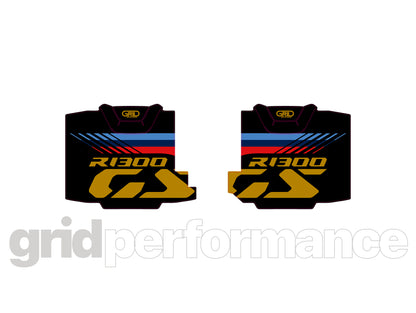 BMW R1300GS Adventure Pannier & Top Box Rear Reflective Decal Sticker (1-2.M)