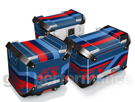 BMW R1300GS Adventure Aluminium Panniers Top Box  Decal Sticker Kit (1-5.M)