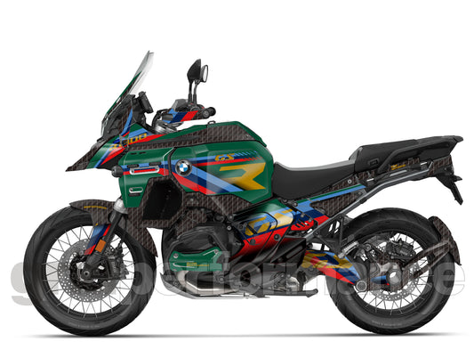 BMW R1300GS ADV Adventure Graphic Decal Sticker Kit (1-1.M)