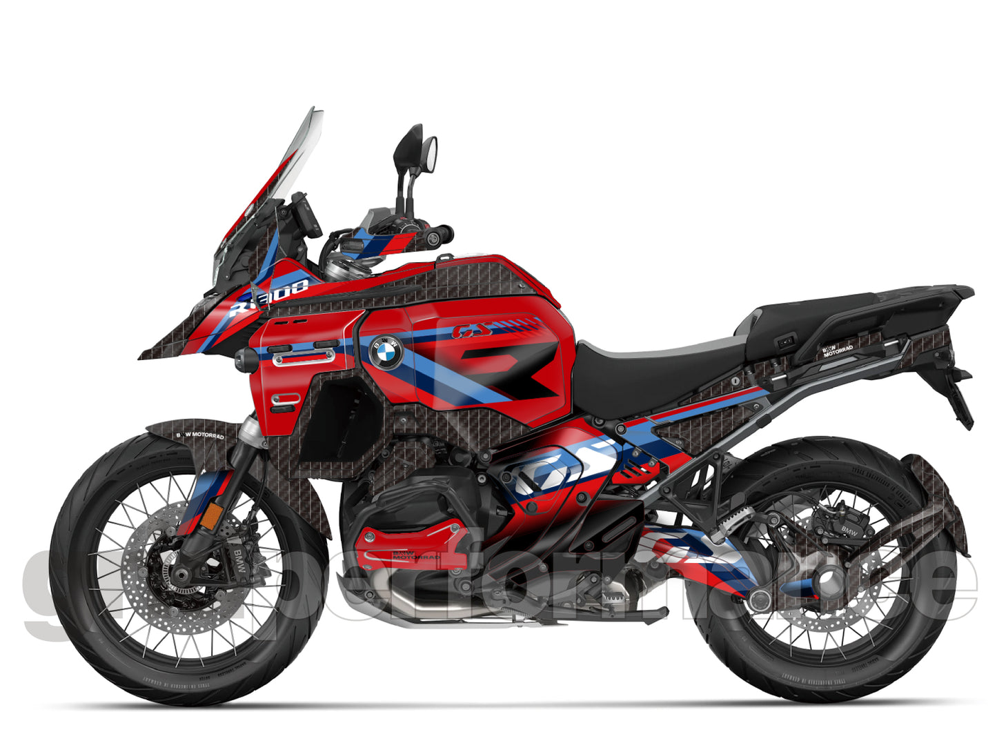 BMW R1300GS ADV Adventure Graphic Decal Sticker Kit (1-4.M)