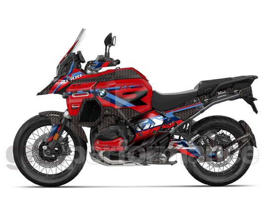 BMW R1300GS ADV Adventure Graphic Decal Sticker Kit (1-4.M)