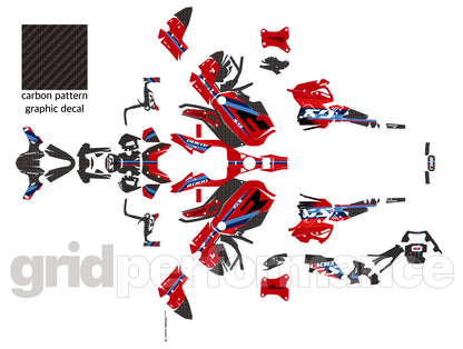 BMW R1300GS ADV Adventure Graphic Decal Sticker Kit (1-4.M)