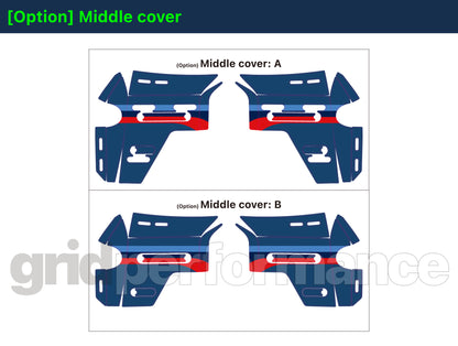 BMW R1300GS ADV Adventure Graphic Decal Sticker Kit (1-5.M)