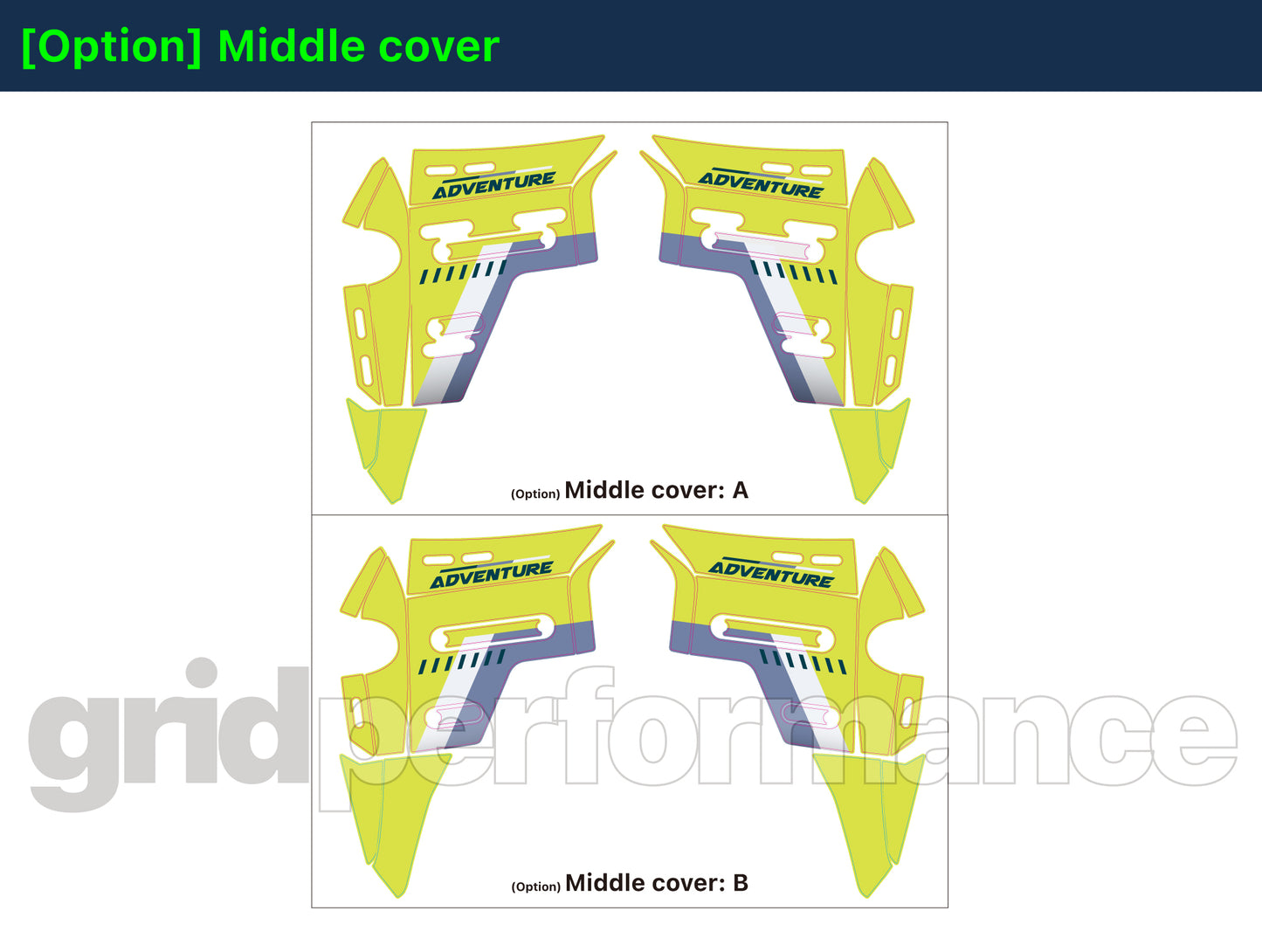 Motorcycle Fairing Decal Vinyl Sticker Kit – For BMW R1300GS ADV Adventure Type (11-10)