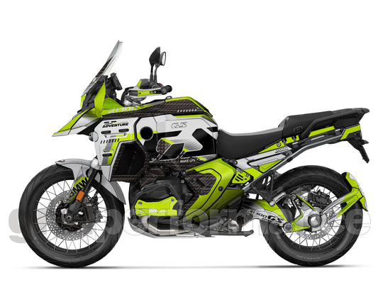 Motorcycle Fairing Decal Vinyl Sticker Kit – For BMW R1300GS ADV Adventure Type (11-3)