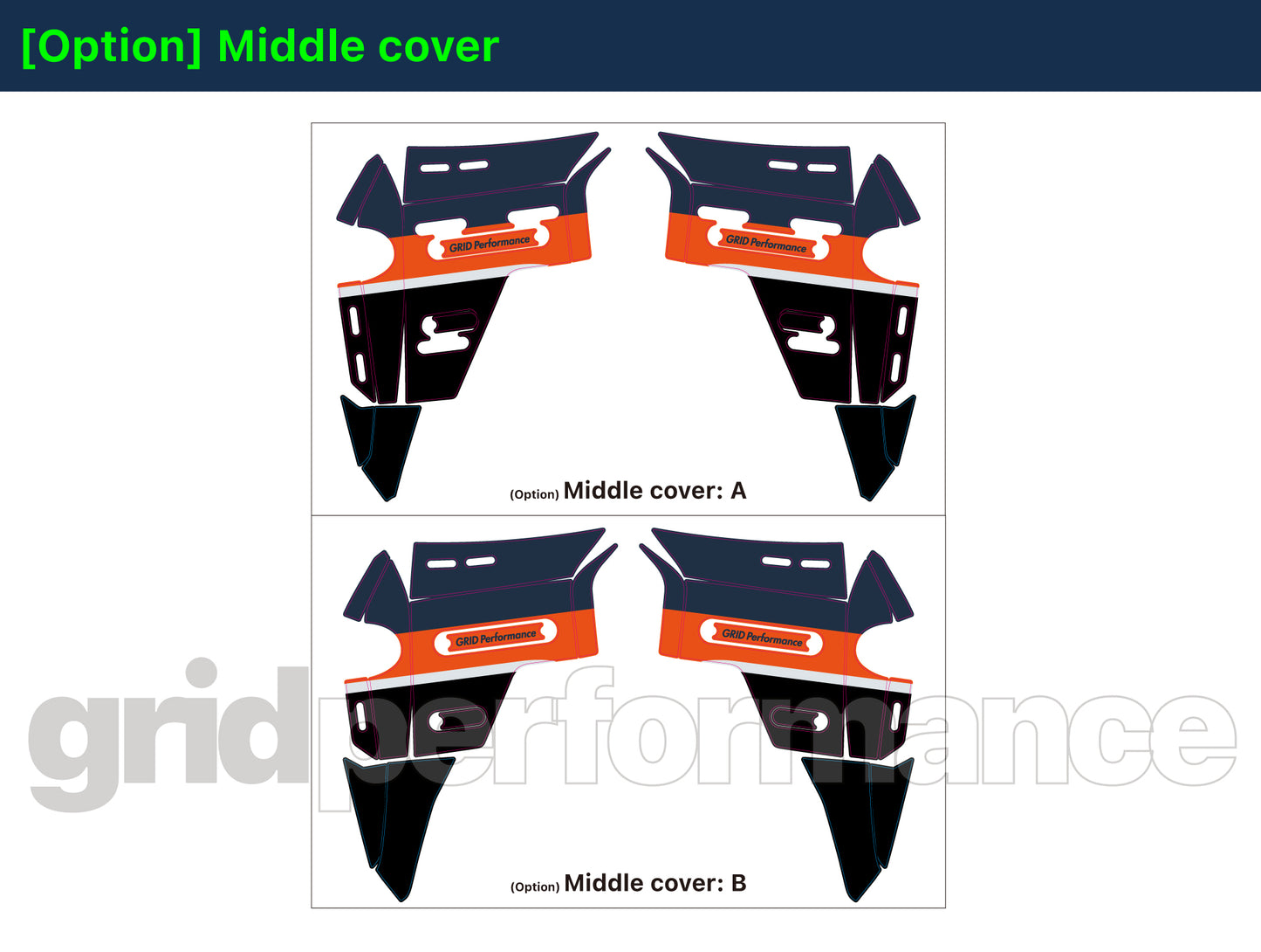 Motorcycle Fairing Decal Vinyl Sticker Kit – For BMW R1300GS ADV Adventure Type (14-2)