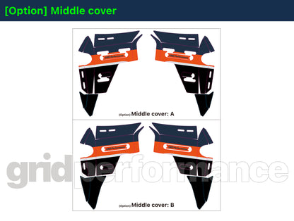 Motorcycle Fairing Decal Vinyl Sticker Kit – For BMW R1300GS ADV Adventure Type (14-2)