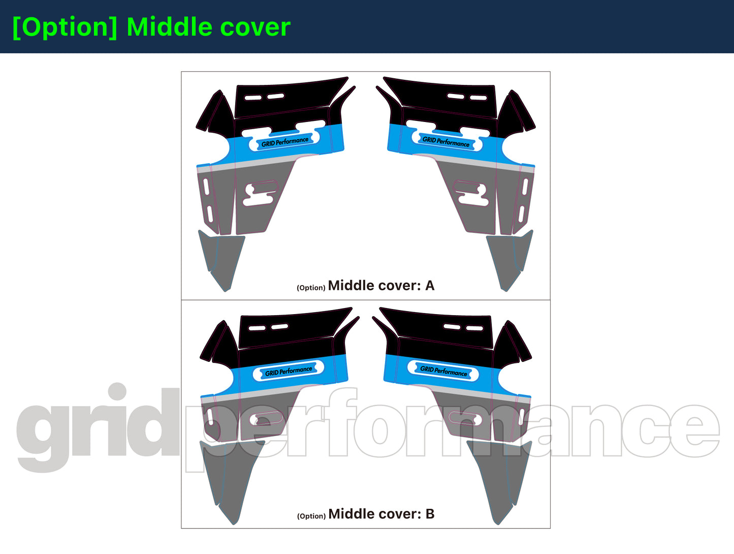 Motorcycle Fairing Decal Vinyl Sticker Kit – For BMW R1300GS ADV Adventure Type (14-4)