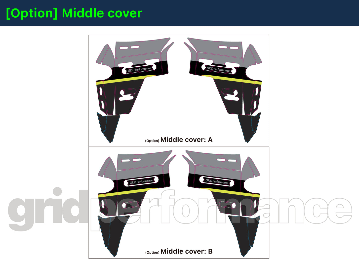 Motorcycle Fairing Decal Vinyl Sticker Kit – For BMW R1300GS ADV Adventure Type (14-5)