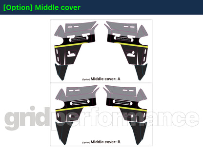 Motorcycle Fairing Decal Vinyl Sticker Kit – For BMW R1300GS ADV Adventure Type (14-5)