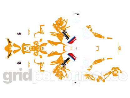 BMW R1300GS ADV Adventure Graphic Decal Sticker Kit (17-4.Marlbo)