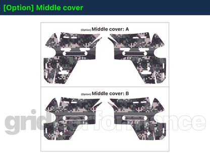 BMW R1300GS ADV Adventure Graphic Decal Sticker Kit (2-3.Tactical Camo)