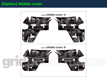 BMW R1300GS ADV Adventure Graphic Decal Sticker Kit (2-5.Tactical Camo)