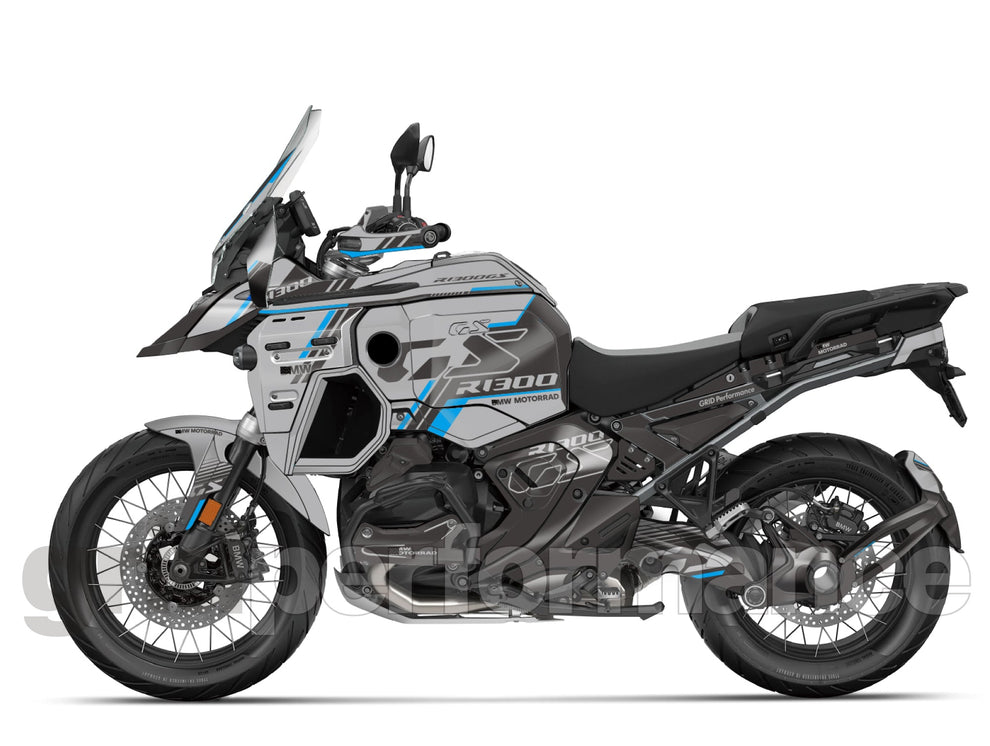 BMW R1300GS ADV Adventure Graphic Decal Sticker Kit (3-1.DSL) – GRID ...