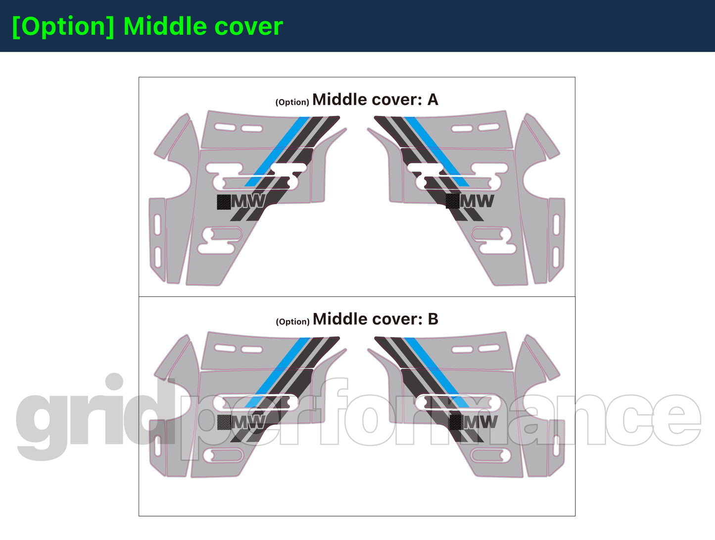 BMW R1300GS ADV Adventure Graphic Decal Sticker Kit (3-1.DSL)