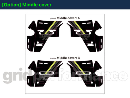 BMW R1300GS ADV Adventure Graphic Decal Sticker Kit (3-2.DSL)