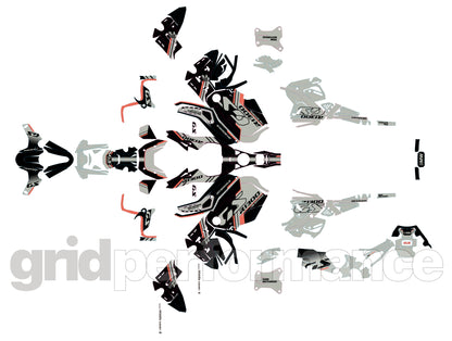 BMW R1300GS ADV Adventure Graphic Decal Sticker Kit (3-3.DSL)