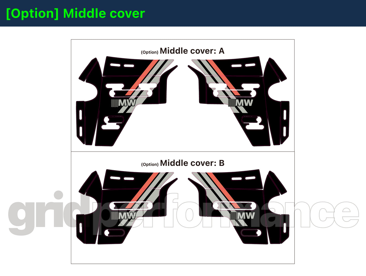 BMW R1300GS ADV Adventure Graphic Decal Sticker Kit (3-3.DSL)