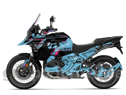 BMW R1300GS ADV Adventure Graphic Decal Sticker Kit (3-6.DSL)
