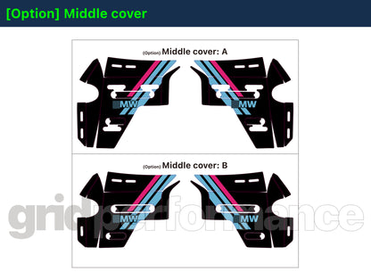 BMW R1300GS ADV Adventure Graphic Decal Sticker Kit (3-6.DSL)