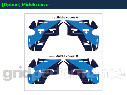 BMW R1300GS ADV Adventure Graphic Decal Sticker Kit (7-1.M)