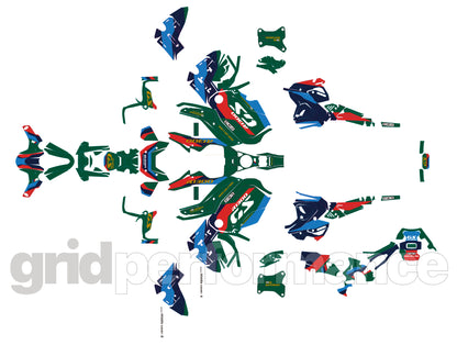 BMW R1300GS ADV Adventure Graphic Decal Sticker Kit (7-3.M)