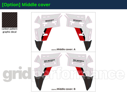 BMW R1300GS ADV Adventure Graphic Decal Sticker Kit (8-1.Original Look Red)