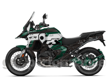BMW R1300GS ADV Adventure Graphic Decal Sticker Kit (8-3.Original Look Green)