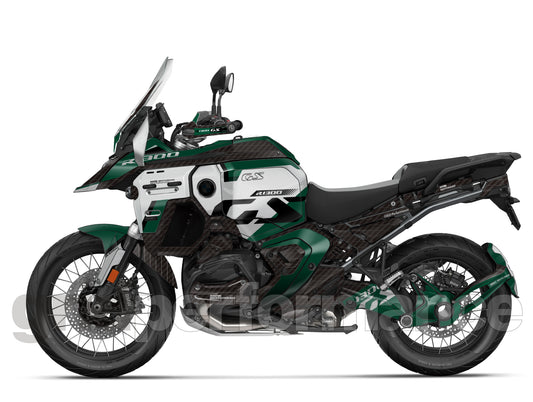 BMW R1300GS ADV Adventure Graphic Decal Sticker Kit (8-3.Original Look Green)