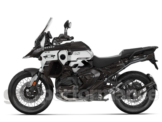 BMW R1300GS ADV Adventure Graphic Decal Sticker Kit (8-5.Original Look Gray)